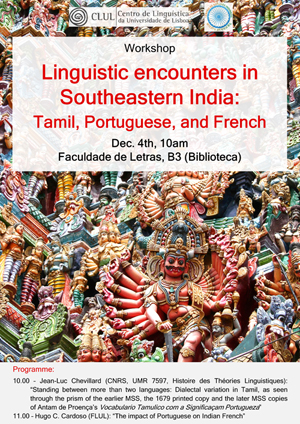 Linguistic encounters in Southeastern India: Tamil, Portuguese, and French